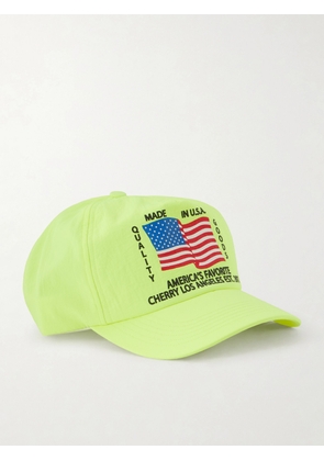 Cherry Los Angeles - America's Favorite Printed Cotton-Ripstop Cap - Men - Yellow