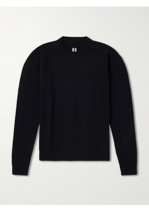 Rick Owens - Cashmere-Blend Knitted Sweater - Men - Black - XS