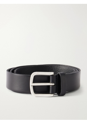 Anderson's - 3.5cm Studded Leather Belt - Men - Black - EU 75