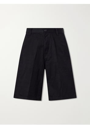 Carhartt WIP - Brader Straight-Leg Cotton-Twill Shorts - Men - Black - XS