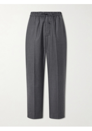 Officine Générale - Nilson Straight-Leg Wool, Cashmere and Silk-Blend Suit Trousers - Men - Gray - IT 44