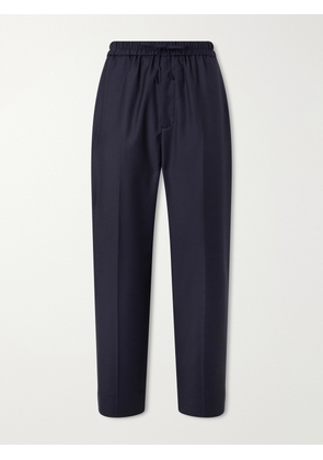 Officine Générale - Nilson Straight-Leg Wool, Cashmere and Silk-Blend Suit Trousers - Men - Blue - IT 44