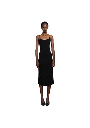 Draped Slip Dress