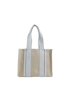 Woody Tote Bag in Linen