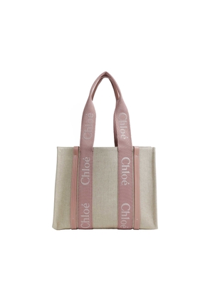 Woody Tote Bag in Linen