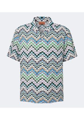 Missoni Zigzag bowling shirt