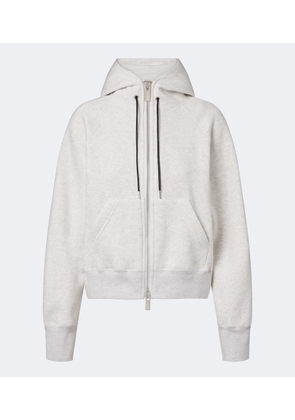 Sacai Cotton jersey hoodie