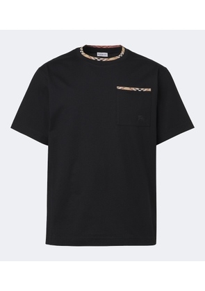 Burberry Burberry Check cotton jersey T-shirt