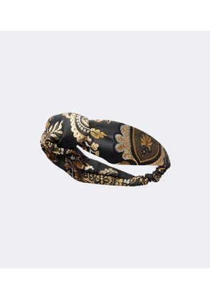 Etro Knotted jacquard headband