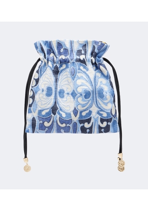 La DoubleJ Dustbag printed pouch