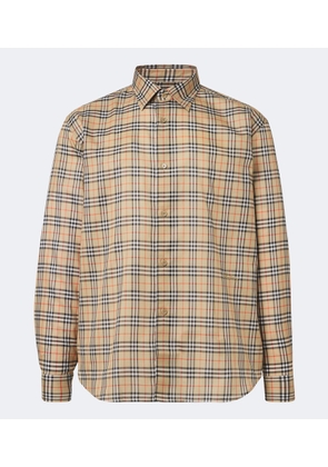 Burberry Burberry Check cotton shirt