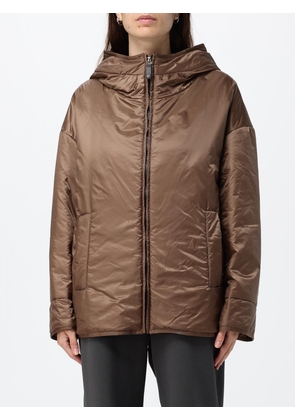 MAX MARA THE CUBE Waterproof Short Puffer Jacket with Hood and Zip Closure