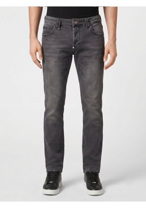 PHILIPP PLEIN Five-Pocket Skinny Fit Stretch Denim Jeans