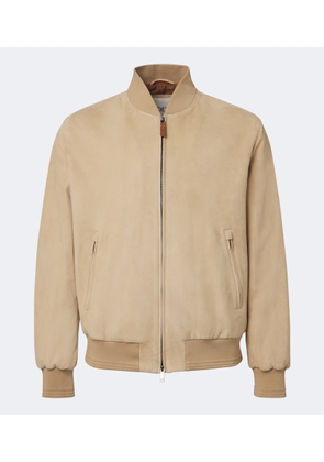 Tod's Suede bomber jacket