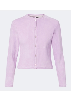 Stouls Astrid suede cardigan