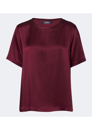 'S Max Mara Satin T-shirt