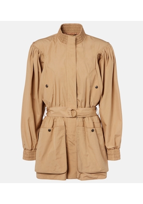 Chloe Cotton poplin trench coat