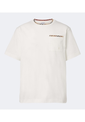 Burberry Burberry Check cotton jersey T-shirt