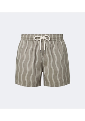 Frescobol Carioca Rio printed swim trunks