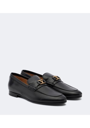 Valentino Garavani VLogo leather penny loafers