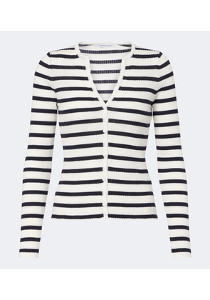 Veronica Beard Anwin striped wool cardigan