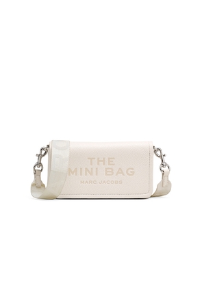 Marc Jacobs The Leather Mini Bag in White.