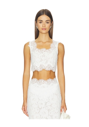 Lovers and Friends Ember Top in White. Size XXS. Also in XS, S, M, L, XL.