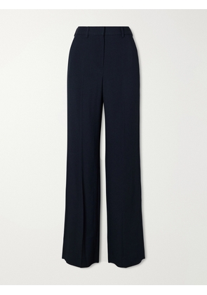 BLAZÉ Milano - Lundy Crepe Straight-leg Pants - Blue - 00,0,1,2,3,4