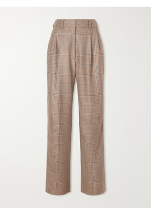 BLAZÉ Milano - Fox Checked Wool Pants - Neutrals - 00,0,1,2,3,4