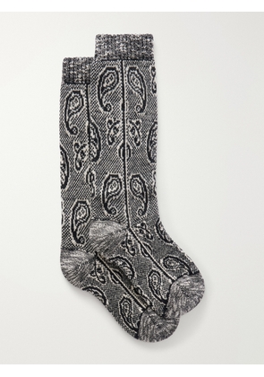 Dries Van Noten - Wool-blend Socks - Black - EU 35-38