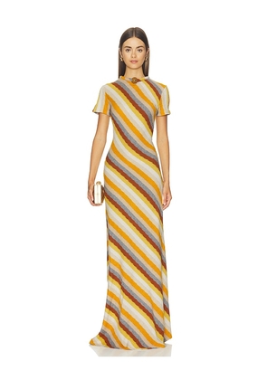 SILVIA TCHERASSI Allie Dress in Multi. Size XS. Also in S, M, L.