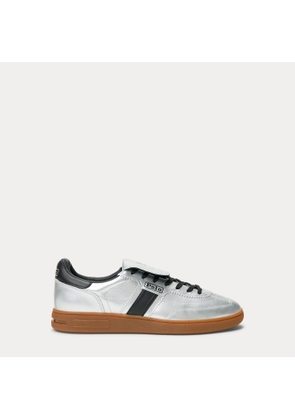Bedford Metallic Leather Trainer