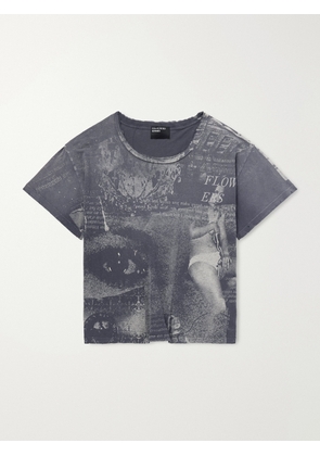 Enfants Riches Déprimés - Film On Paper Printed Cotton-Jersey T-Shirt - Men - Black - S