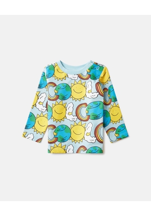 Stella McCartney - Earth Friends Graphic Long-Sleeve Top, , Size: 9m