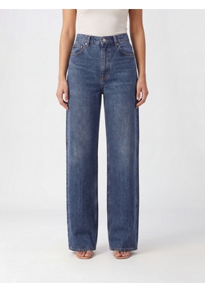 RAG & BONE Andi High-Waisted Flared Cotton Denim Jeans with Five Pockets