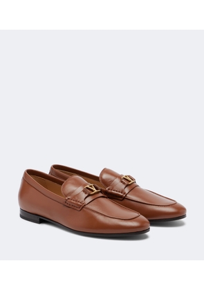 Valentino Garavani VLogo leather loafers