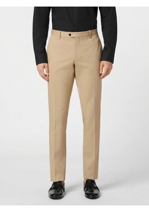 PHILIPP PLEIN Slim Fit Stretch Cotton Tailored Trousers with Rear Logo