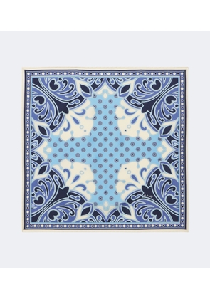 La DoubleJ Printed silk twill scarf