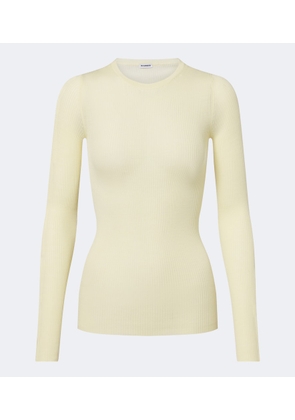 Jil Sander Ribbed-knit wool sweater