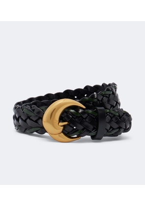 Etro Woven leather belt