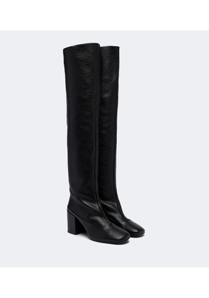 Dries Van Noten Leather knee-high boots