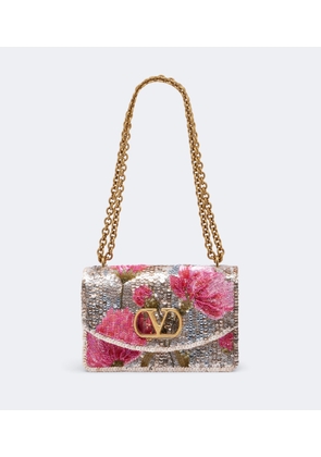Valentino Garavani Vain Small sequined floral shoulder bag