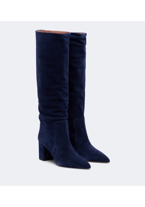 Paris Texas Anja suede knee-high boots