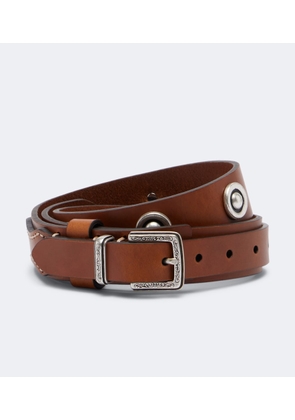 Etro Studded leather belt