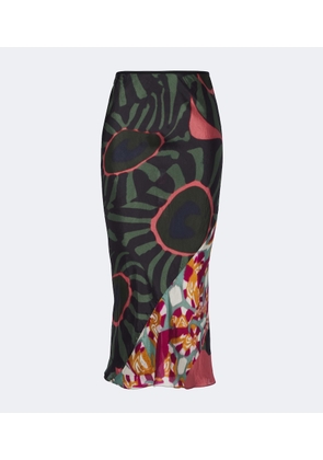 Dries Van Noten Printed midi skirt