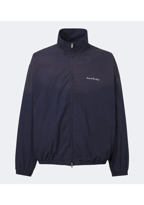 Acne Studios Logo cotton poplin jacket