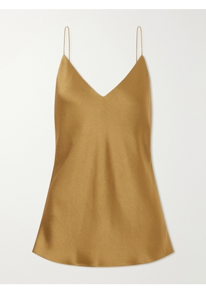 BLAZÉ Milano - Novalis Manipur Crepon Tank - Gold - 00,0,1,2,3,4