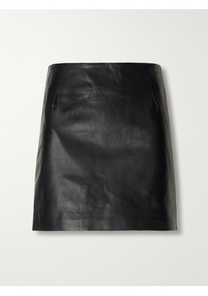 BLAZÉ Milano - Leather Mini Skirt - Black - 00,0,1,2,3,4