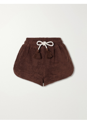 Cap d’Antibes - Kelly Cotton-terry Shorts - Brown - x small,small,medium,large,x large