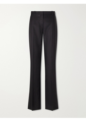Heirlome - Petula Pleated Silk-twill Straight-leg Pants - Black - US0,US2,US4,US6,US8,US10